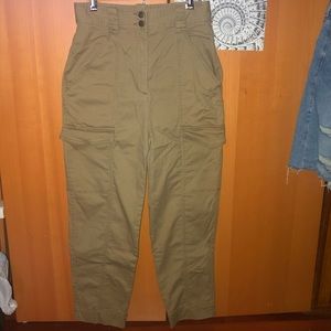High Waisted Cargo Pants